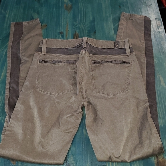 7 for All Mankind Pants Tan Brown NWOT 24 - Picture 4 of 6